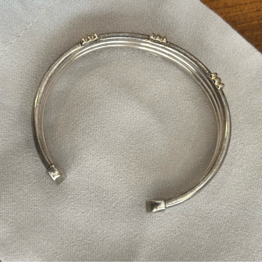 Vintage Women’s 950 Silver Cuff Bracelet - Picture 8 of 11